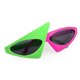 Lunette Année 80 Vert et Rose