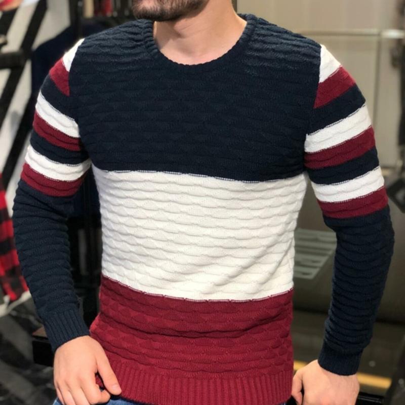 pull-col-rond-blocs-vintage