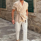 chemise-lin-uni-revers-crantes