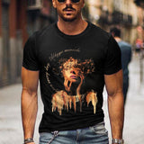 t-shirt-imprime-figures-abstraites-vintage