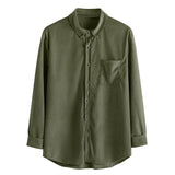 chemise-vintage-couleur-unie-style-chic