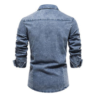 chemise-jean-delave-revers-vintage