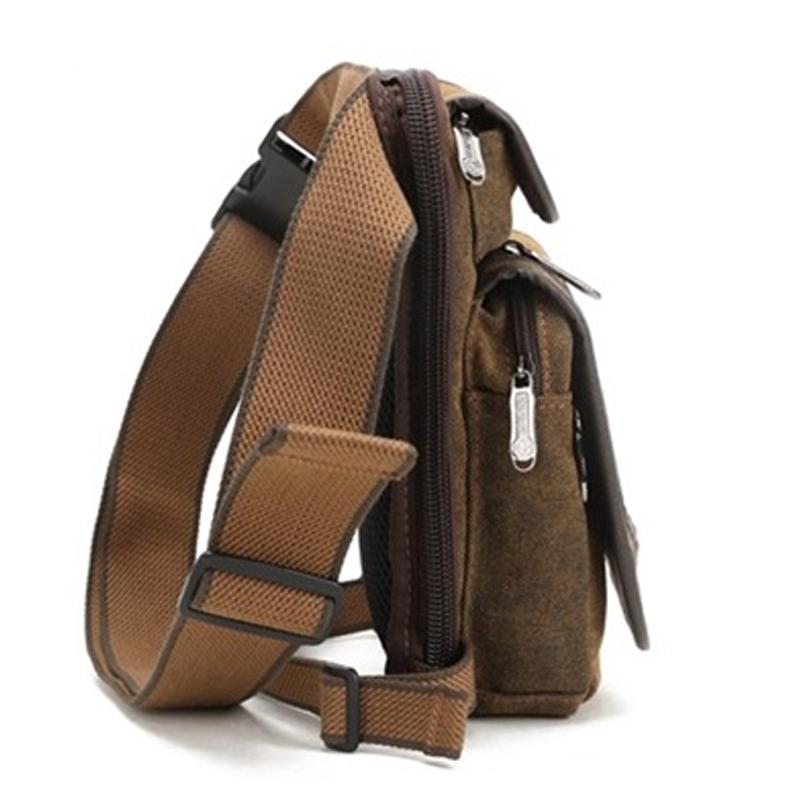 Sac messager en toile pour homme 10936158Q
