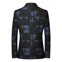 blazer-vintage-decontracte-imprime-graphique