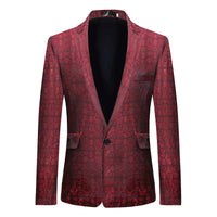 blazer-un-bouton-imprime-graphique-retro-pour-homme