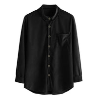 chemise-vintage-couleur-unie-style-chic