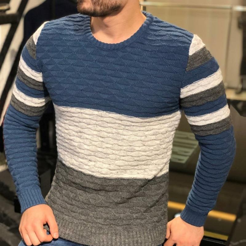 pull-col-rond-blocs-vintage
