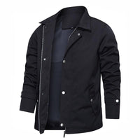 veste-vintage-couleur-unie-revers-simples-hommes