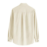 chemise-vintage-couleur-unie-style-chic
