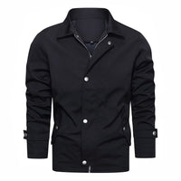 veste-vintage-couleur-unie-revers-simples-hommes