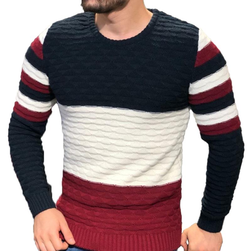 pull-col-rond-blocs-vintage