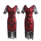 robe-charleston-a-manches-femme-grande-taille